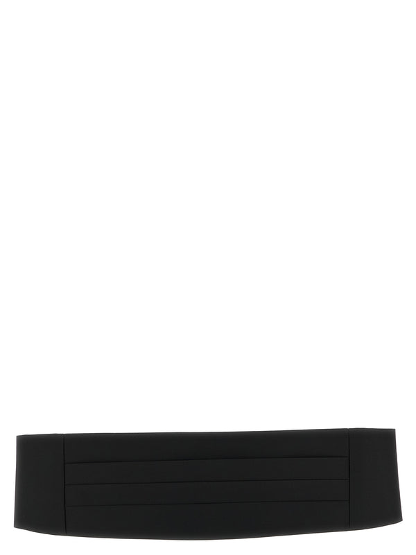 Satin Tuxedo Headband Ties And Papillon Black