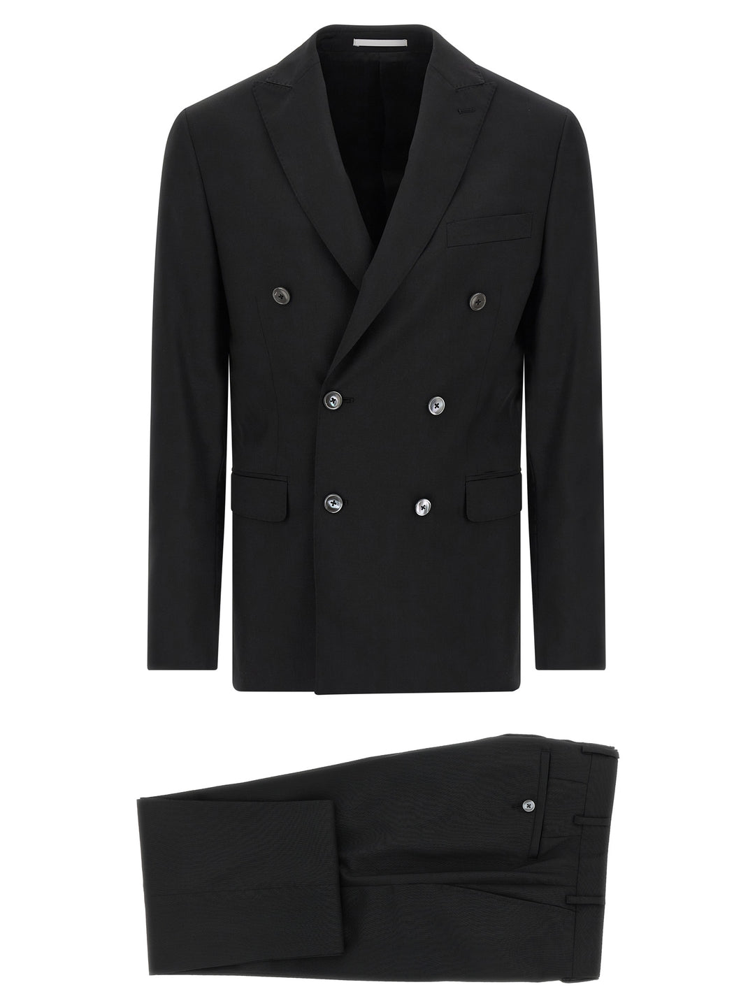 Pal Zileri Wool Dress - Ceremony Line Suits - Black | 86771f7085591d20f9cdd2f9329e4744764c3703