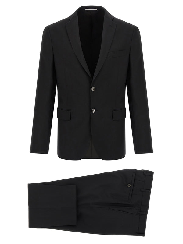 Wool Dress - Ceremony Line Suits Black