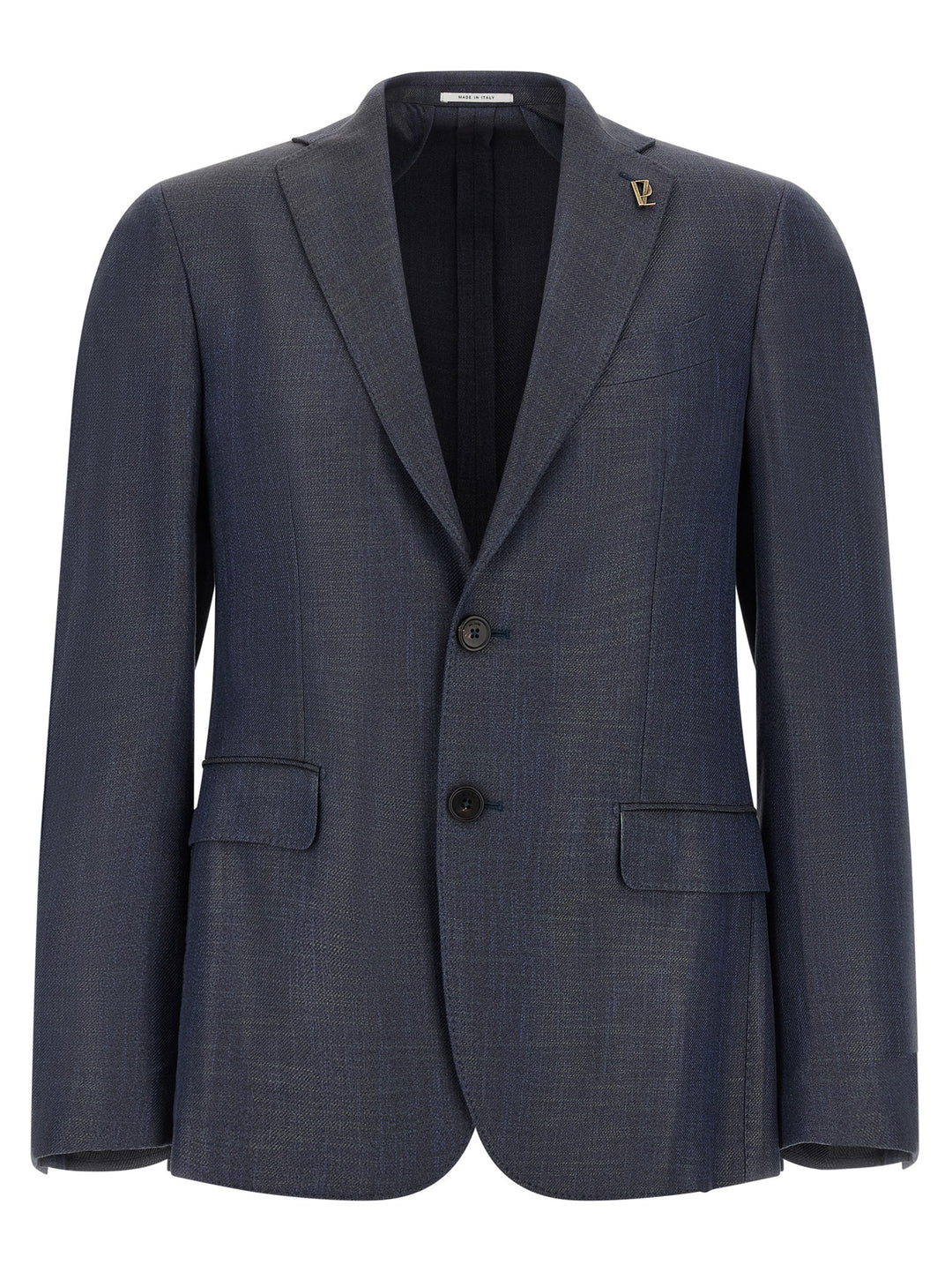 Pal Zileri Single-Breasted Blazer - Blue | 94de142675432c55b6934a76314195f18812abbd