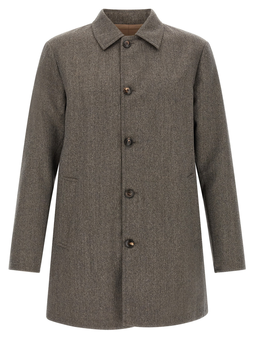 Pal Zileri Reversible Waterproof Coats and Trench Coats - Brown | 1583309411a8b5762bc9ce8836c241af5ced3477