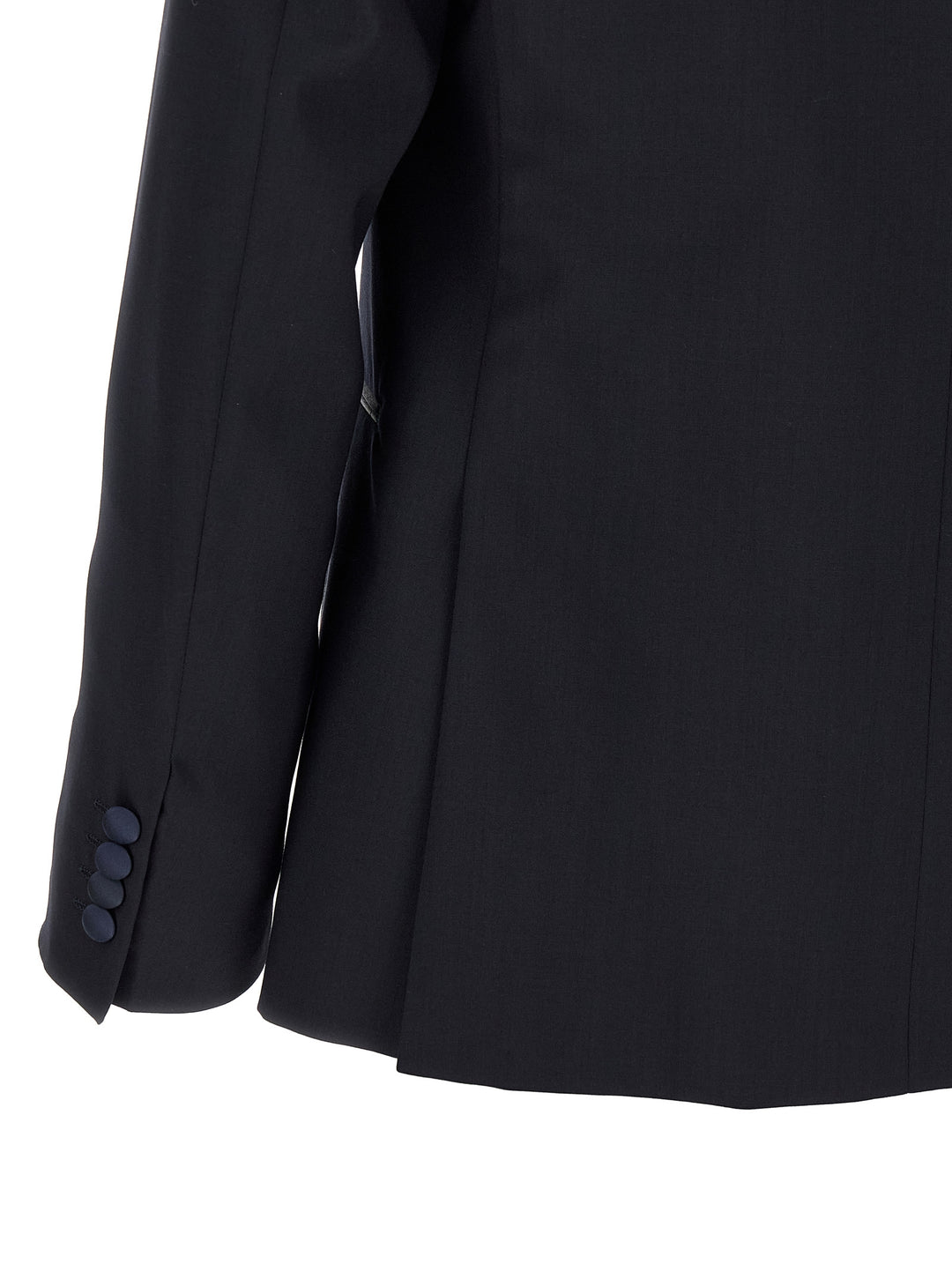 Pal Zileri Wool And Satin Dress Suits - Black | a2a4edf357cf5914d2d39f2591ba66fde496649f