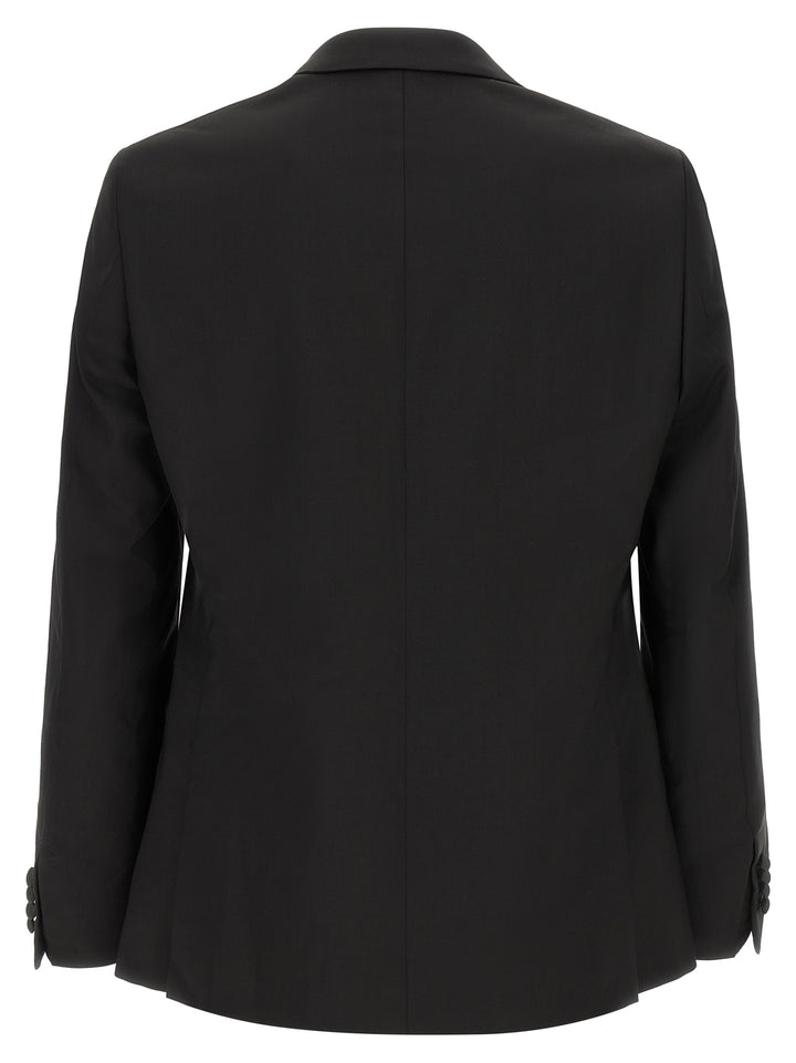 Pal Zileri Wool And Satin Dress Suits - Black | 28b0319ad45a6224ffde7cbc027423fb284eafa4