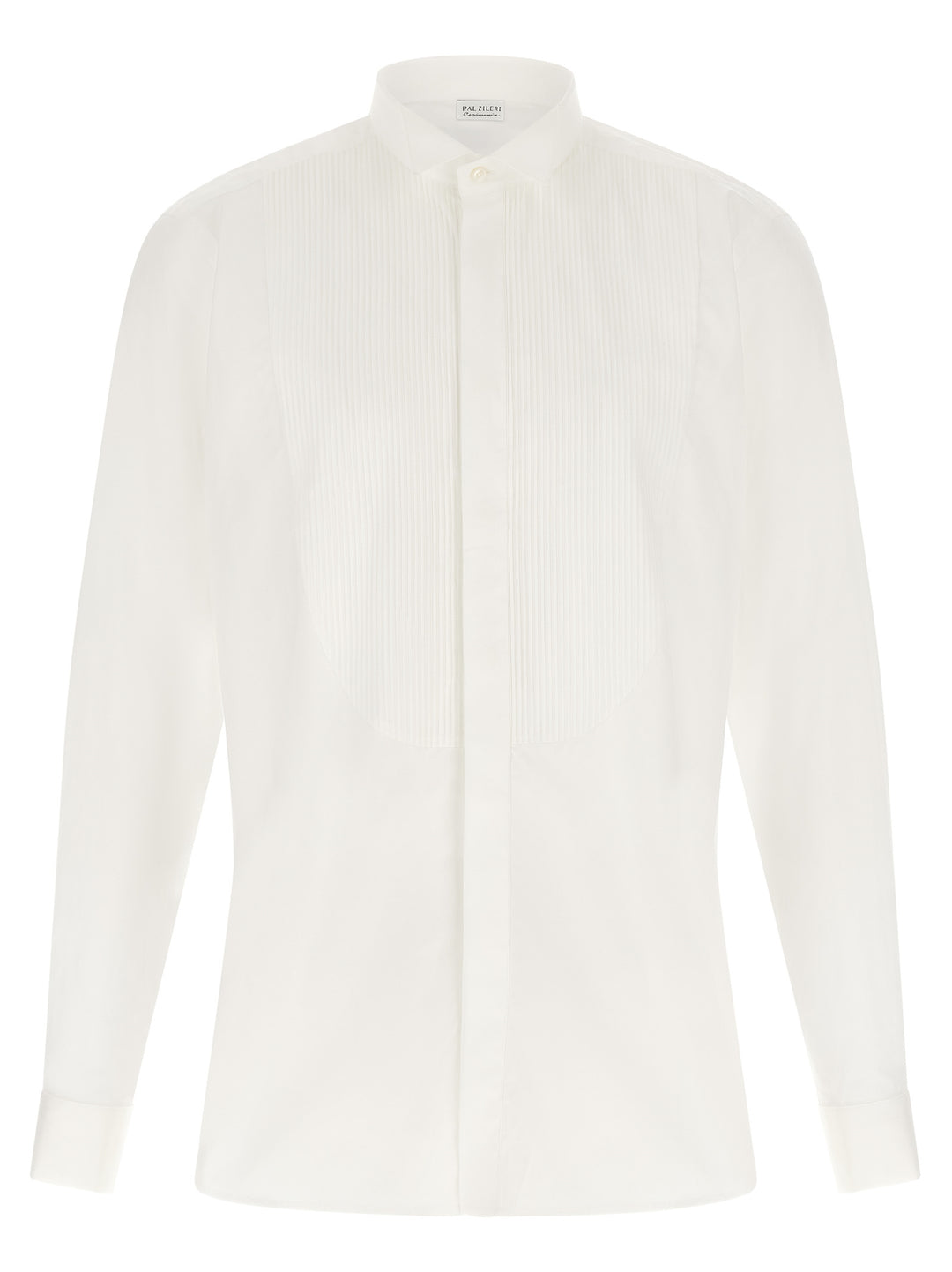 Pal Zileri Tuxedo Shirt - Ceremony Line Shirt and Blouse - White | b6be7cfb64949a8bf4c47e269019a10edcbacb74