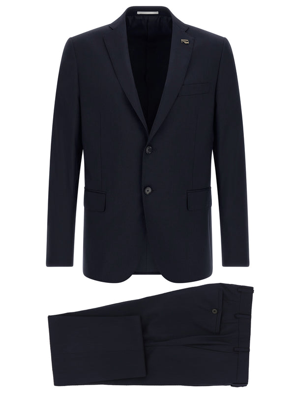 Wool Dress Suits Blue