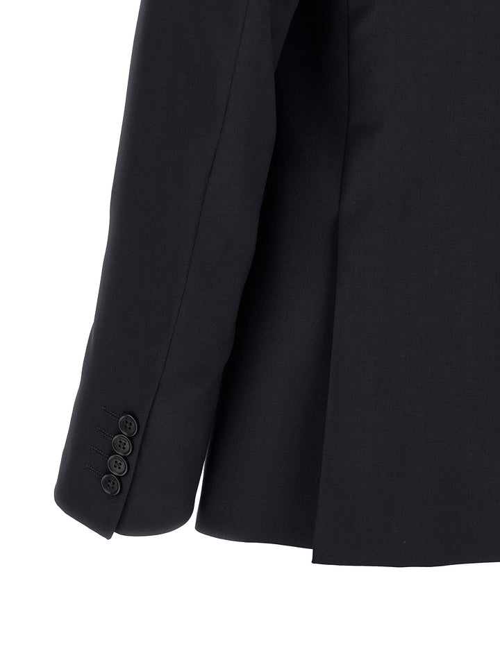Pal Zileri Wool Dress Suits - Blue | f00a231e5be62380d7e16adfe42b6460a6bf7864