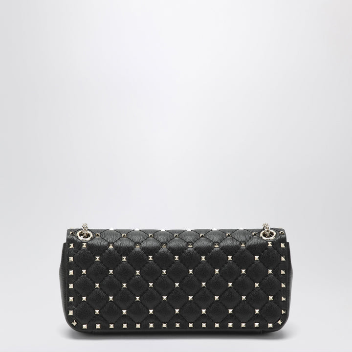 Valentino Garavani Black Rockstud Spike Leather Bag