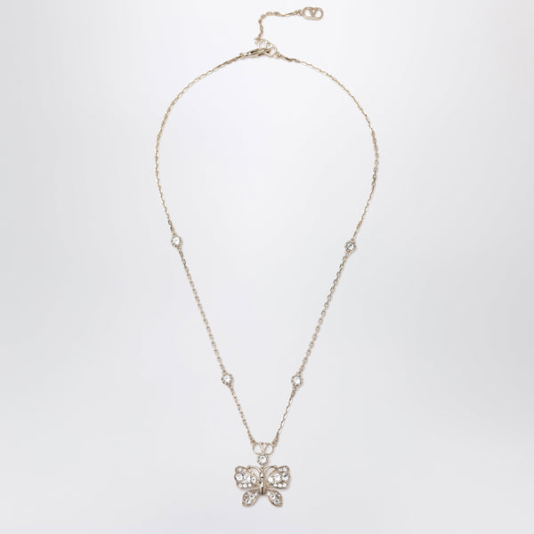 Flutterby Necklace With Swarovski Crystals