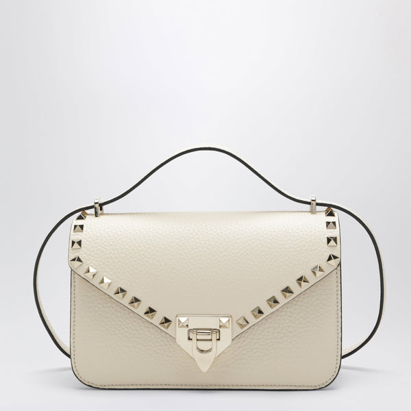 Ivory Rockstud Shoulder Bag