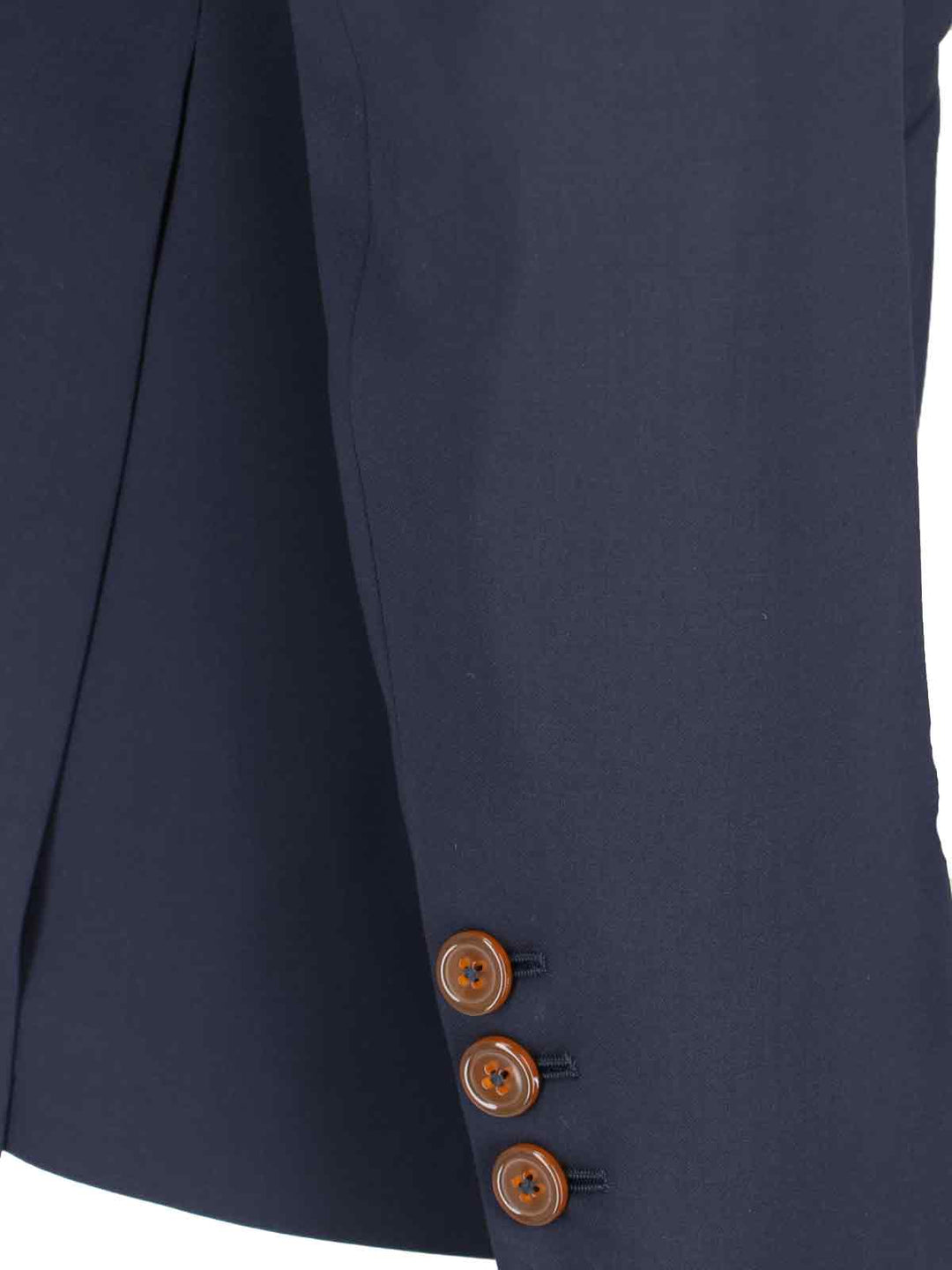 One Button Jacket Jackets Blue