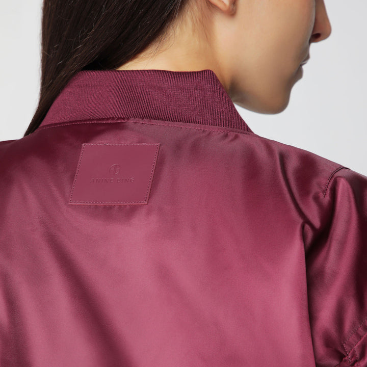 Anine Bing Coats & Jackets - Burgundy | f72753f03bcfcf1fe513b381d6b89575af9c5085