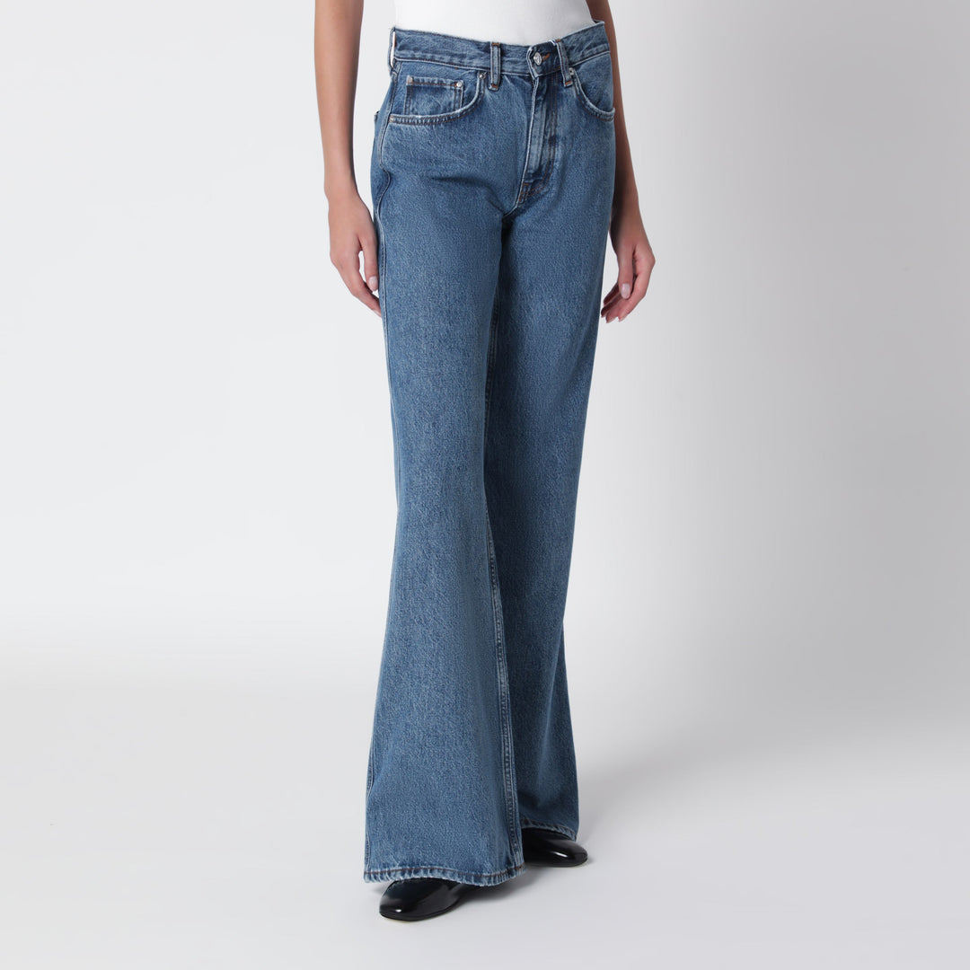 Anine Bing Pants - Blue | 62ae7f65d20d926c6687dfc662d9166dd49db7c9