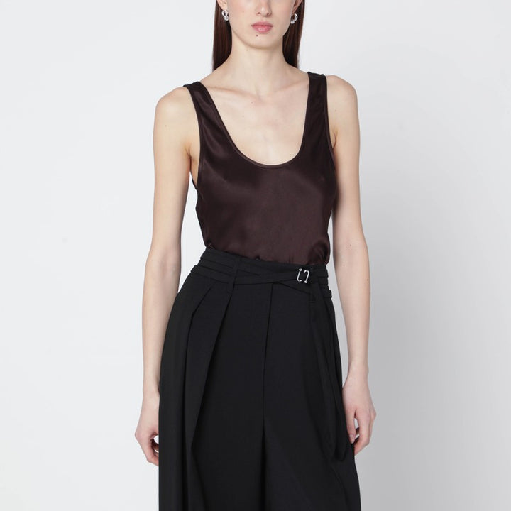 Anine Bing Shirts & Tops - Brown | e06d09db967d5e9a97e257af975cd13445074dff