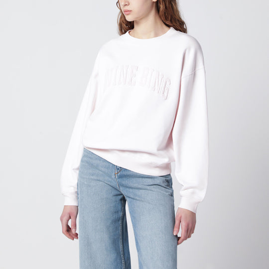 Spencer Pink Mélange Cotton Sweatshirt