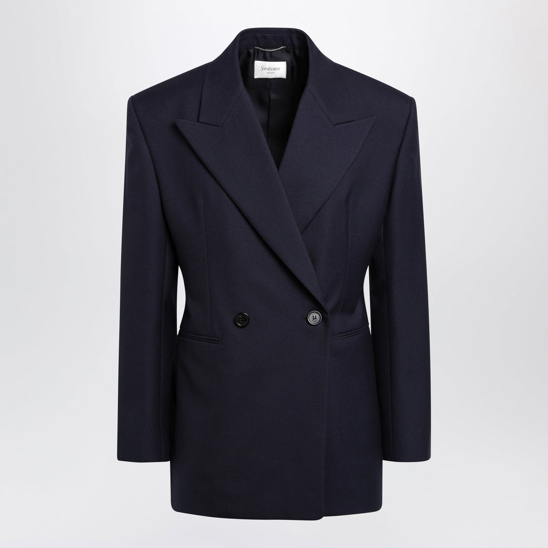 Saint Laurent Coats & Jackets - Blue | fed97282d1e3caf9061d41d6566b756f60c8eace