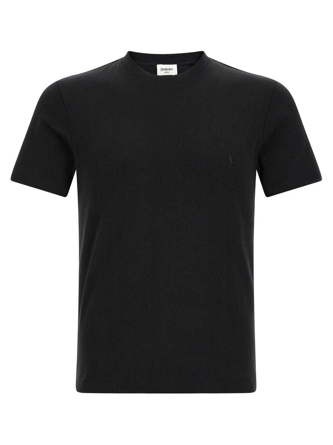 Saint Laurent Cassandre T-shirt - Black | b324796055c0a5b63db350745b3bf5dc9b98eec4
