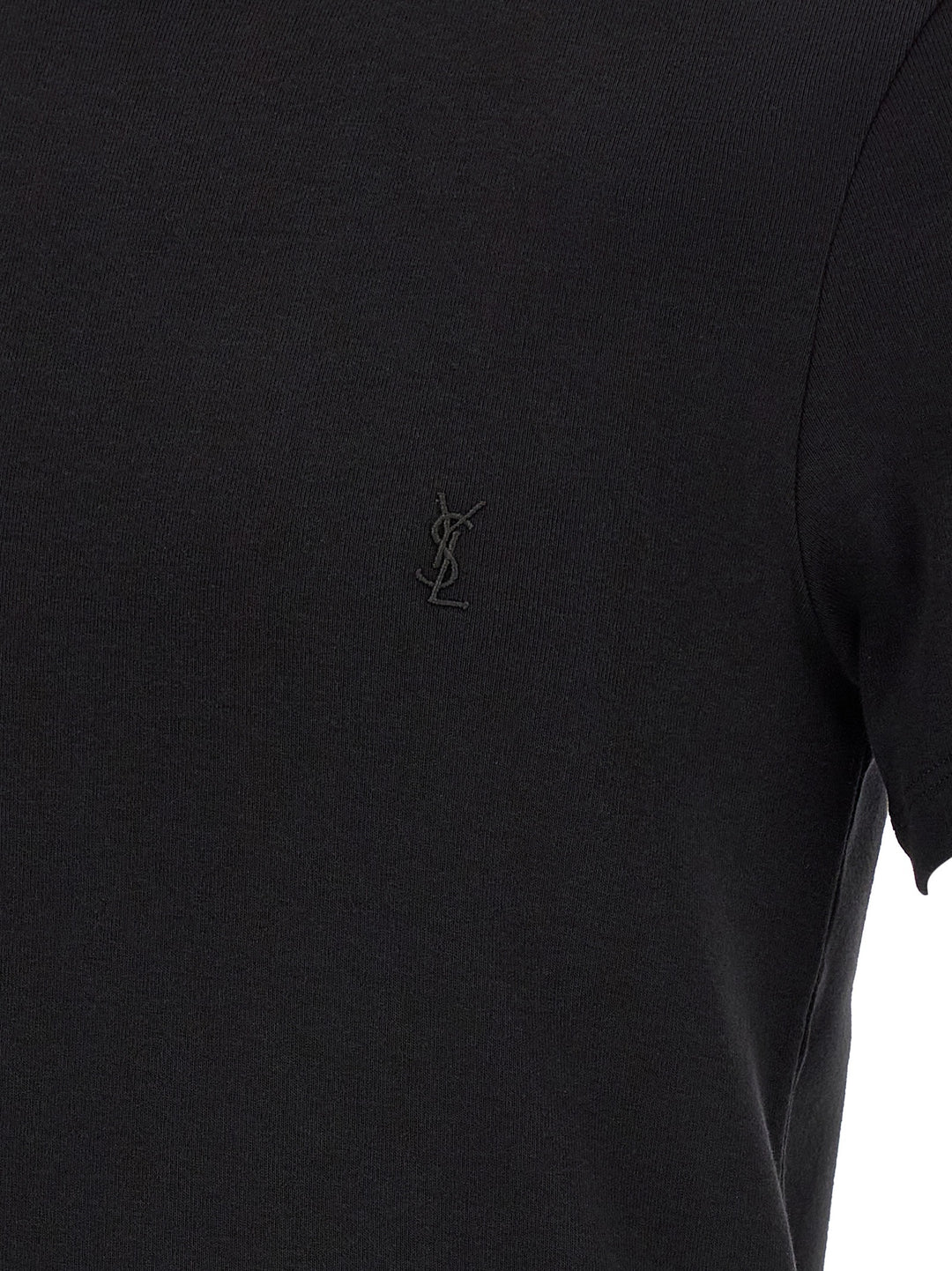 Saint Laurent Cassandre T-shirt - Black | 6e63b5e9e87d3af6b5f2e4bfdb36c0f5cd0762b5