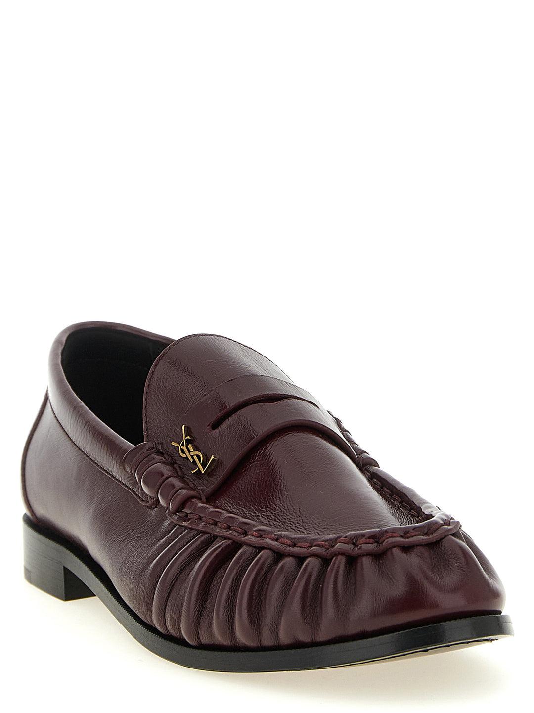 Saint Laurent Le Loafer Loafers - Bordeaux | a8f8b2b20d771f51f1c2c687f9d2f4396aa6114f