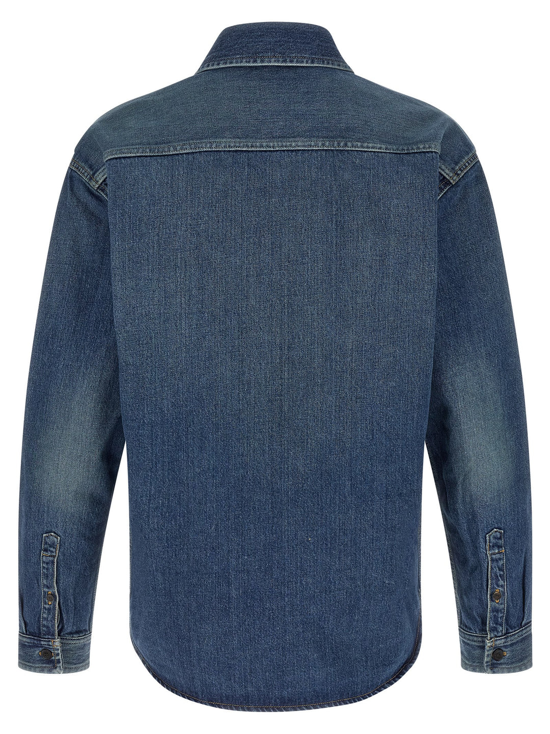Saint Laurent Cassandre Shirt and Blouse - Blue | 3e3ce01322ebe490519e5481496fc814953c646c