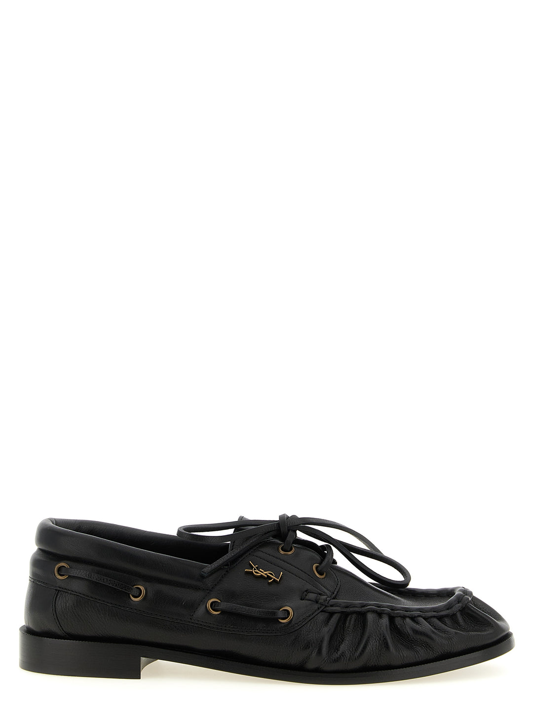Saint Laurent Le Loafer Bateau Loafers - Black | 530b0d41b2fe61dd520867d0a7038208ef8eab3e