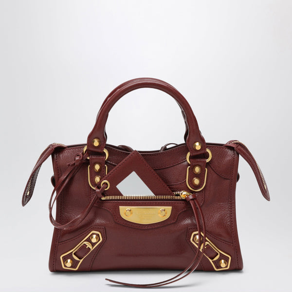 Burgundy Le City Uptown Mini Bag