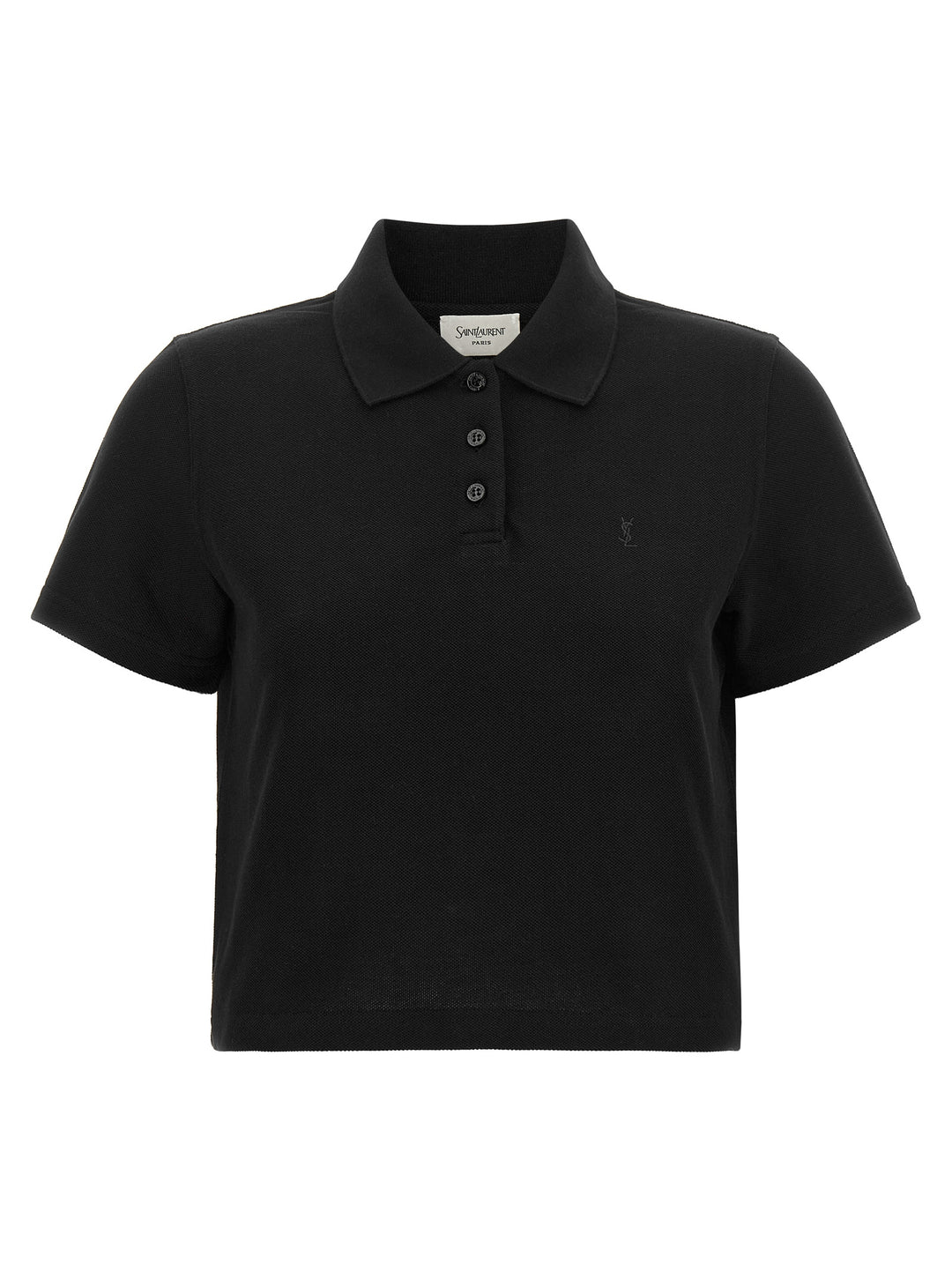 Saint Laurent Cassandre Polo - Black | c333c806ddf05cd2715880ce1f85d1234006b269