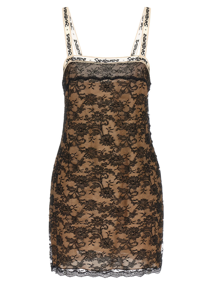 Saint Laurent Slip Dress Dresses - Black | a09c519a1f57311c6740d7469ed0d55561b562e1