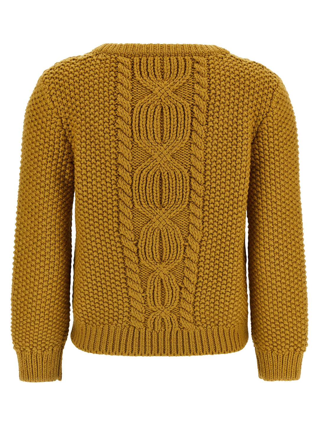 Saint Laurent Knit With 3/4 Sleeves Sweaters and Cardigans - Yellow | ccf94878a540f2d9ad145a0d56982855384fa2b9