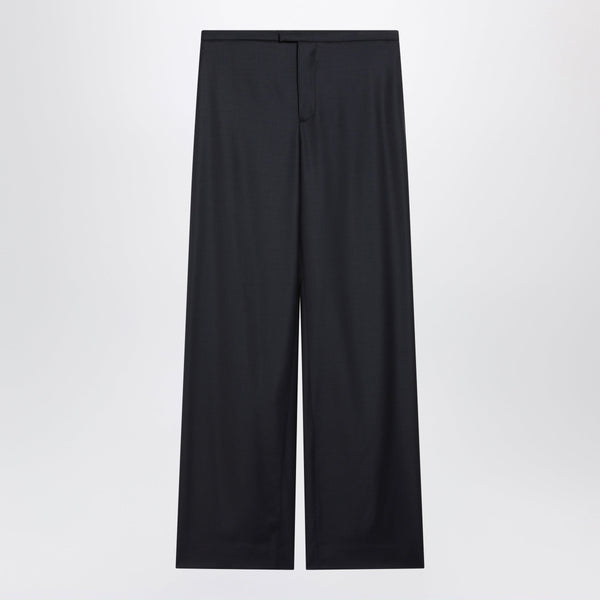 Blue Lightweight Wool Trousers