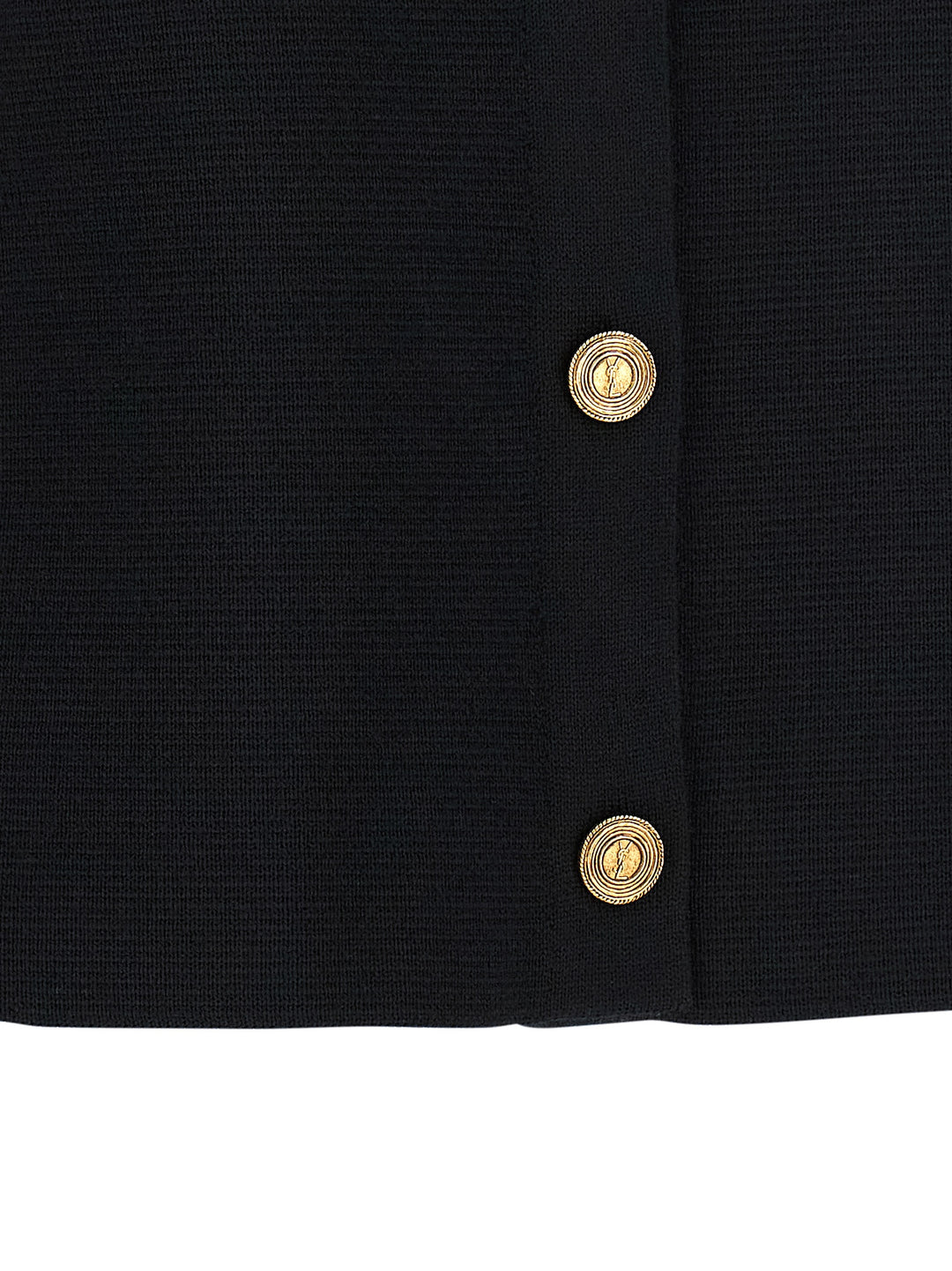 Saint Laurent Cassandre Sweaters and Cardigans - Black | 1fb3f1dc3dd926d8837cf07deeda4d497317bf74