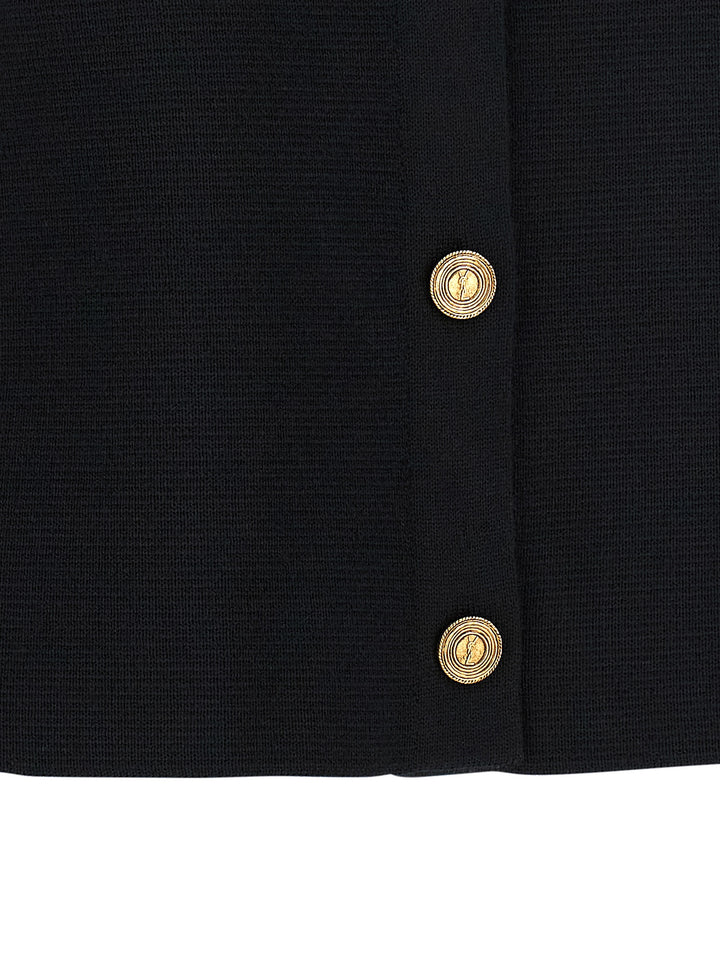 Saint Laurent Cassandre Sweaters and Cardigans - Black | 1fb3f1dc3dd926d8837cf07deeda4d497317bf74