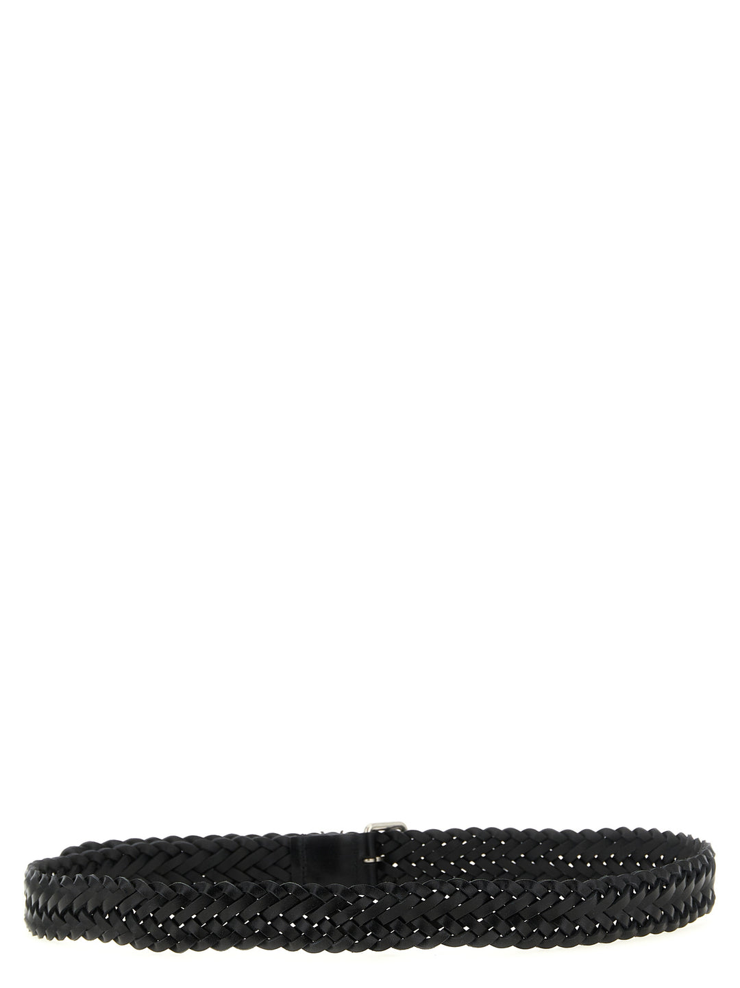 Saint Laurent Cassandre Belts - Black | 7d8d1e5c97a07515869ecc35a9d3f2faf5e7b547