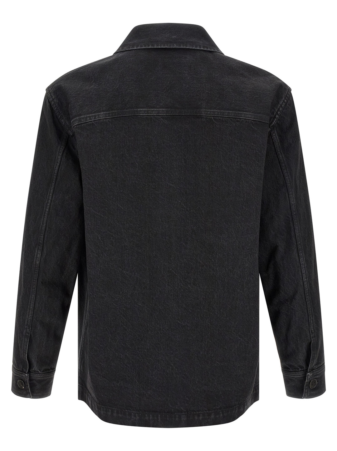 Saint Laurent Cassandre Shirt and Blouse - Black | a01b74e23b12b6e857f4d48d41eff90a5d3873bd