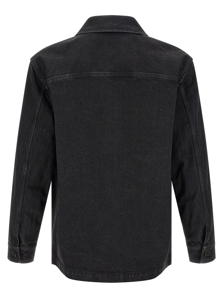 Saint Laurent Cassandre Shirt and Blouse - Black | a01b74e23b12b6e857f4d48d41eff90a5d3873bd