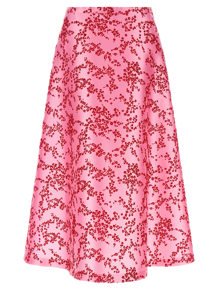 Alberta Ferretti Mikado Floreale Skirts - Pink | 12e1e2d3d9fc89c7c512b9bb2efd88d9bc4637d8