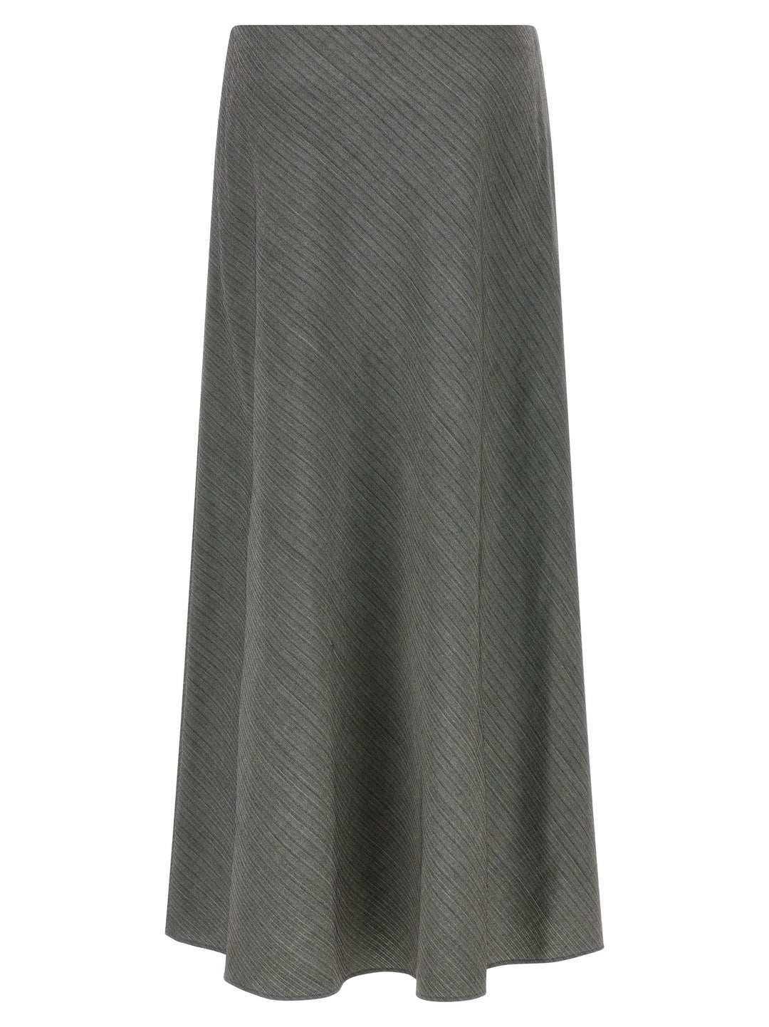 Alberta Ferretti Bell Chevron Skirt Skirts - Gray | a35f17664ea77c910b80f7b53daac1448562bbcc