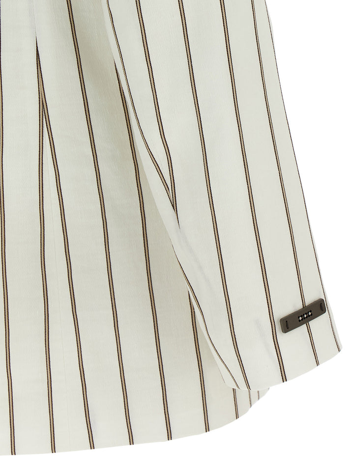 Peserico Pinstripe Twill Blazer BlazerS - White | 0dd3b566213bdd4844202c12cdc98fd688be0f38
