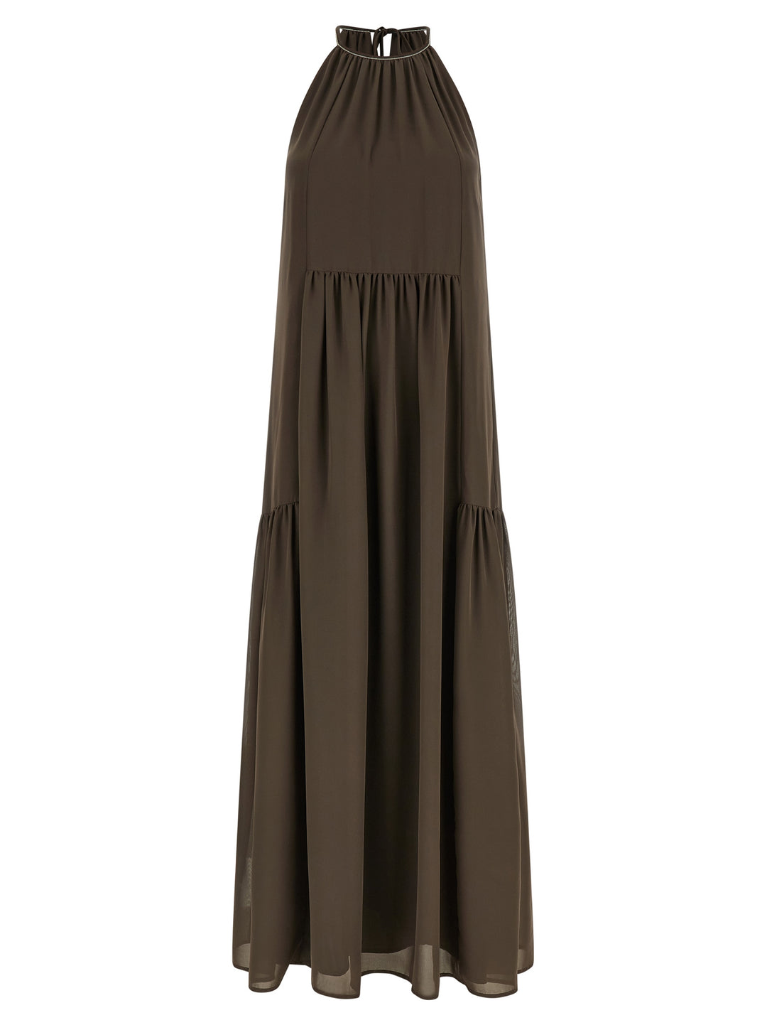 Peserico Punto Luce Dresses - Brown | 04506989ff19b81df82e380e6372895eda8f70f3