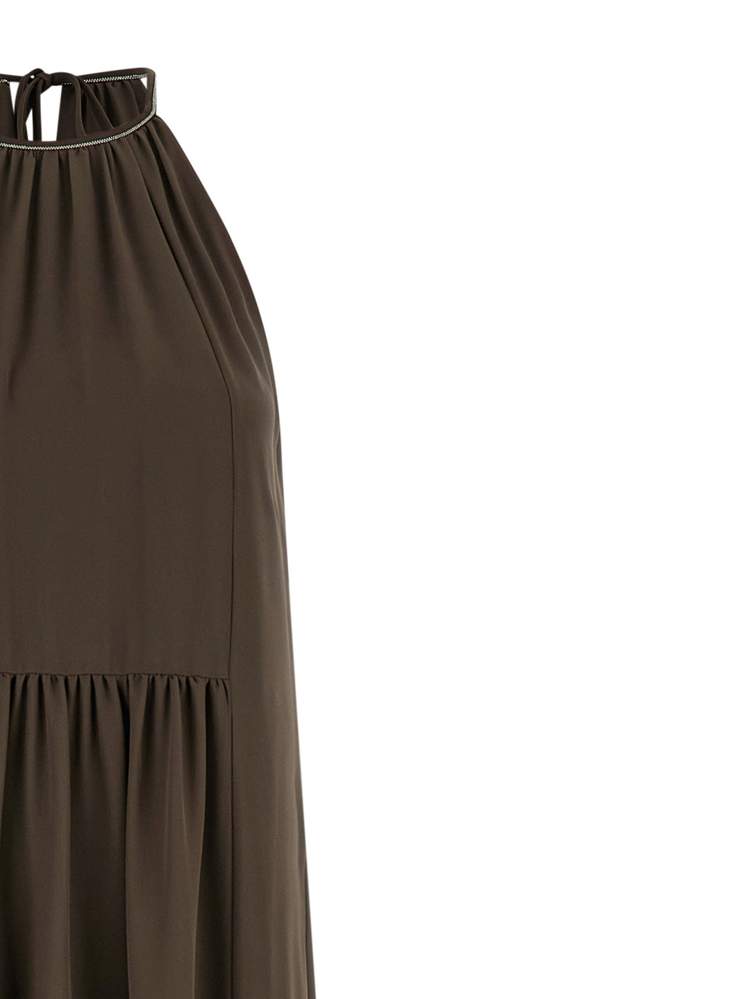 Peserico Punto Luce Dresses - Brown | bea7419d4f73cd06cd2949717e63dd1d3914d9d4