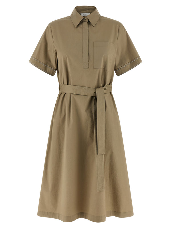 Chemisier Dress Dresses Green