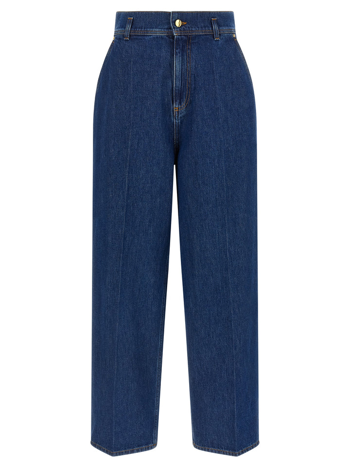 Alberta Ferretti Iriscut Jeans - Blue | 32167a271d050b33499d0c1ae0f7f09570d1b03f
