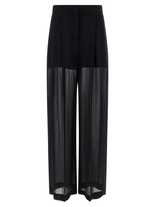 Silk Pants Black