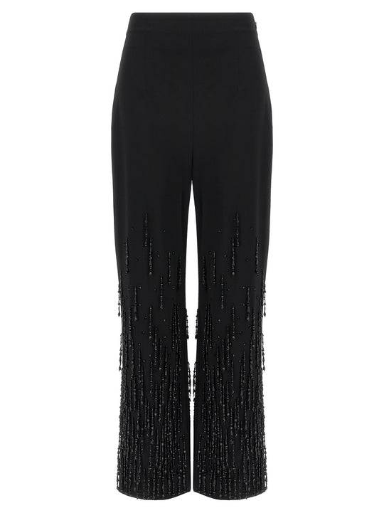 Beaded Pants Black
