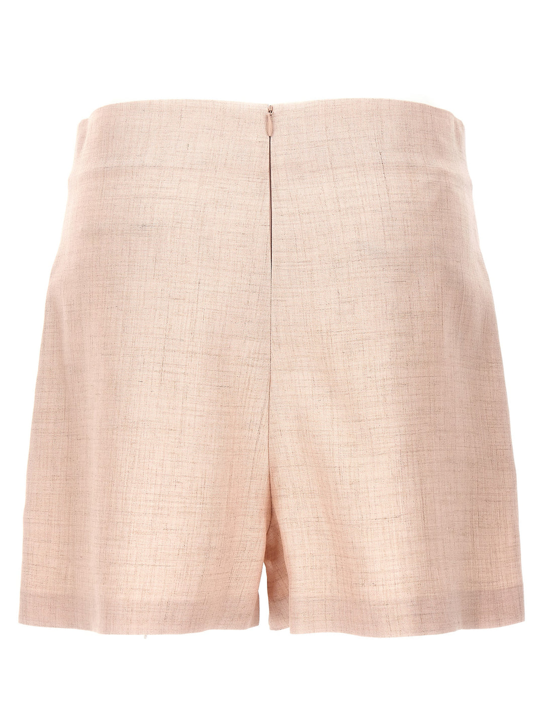 Linen Blend Shorts Bermuda, Short Pink