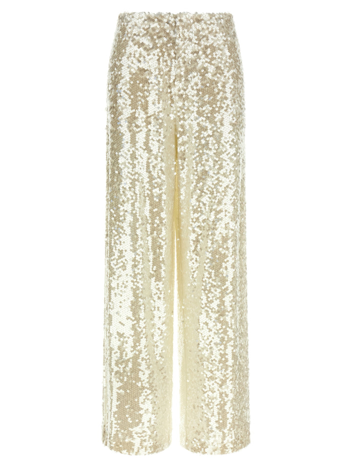 Alberta Ferretti Sequin Pants - White | 3fc0e6271ba766de057e58dd868a28e612ac8f7a