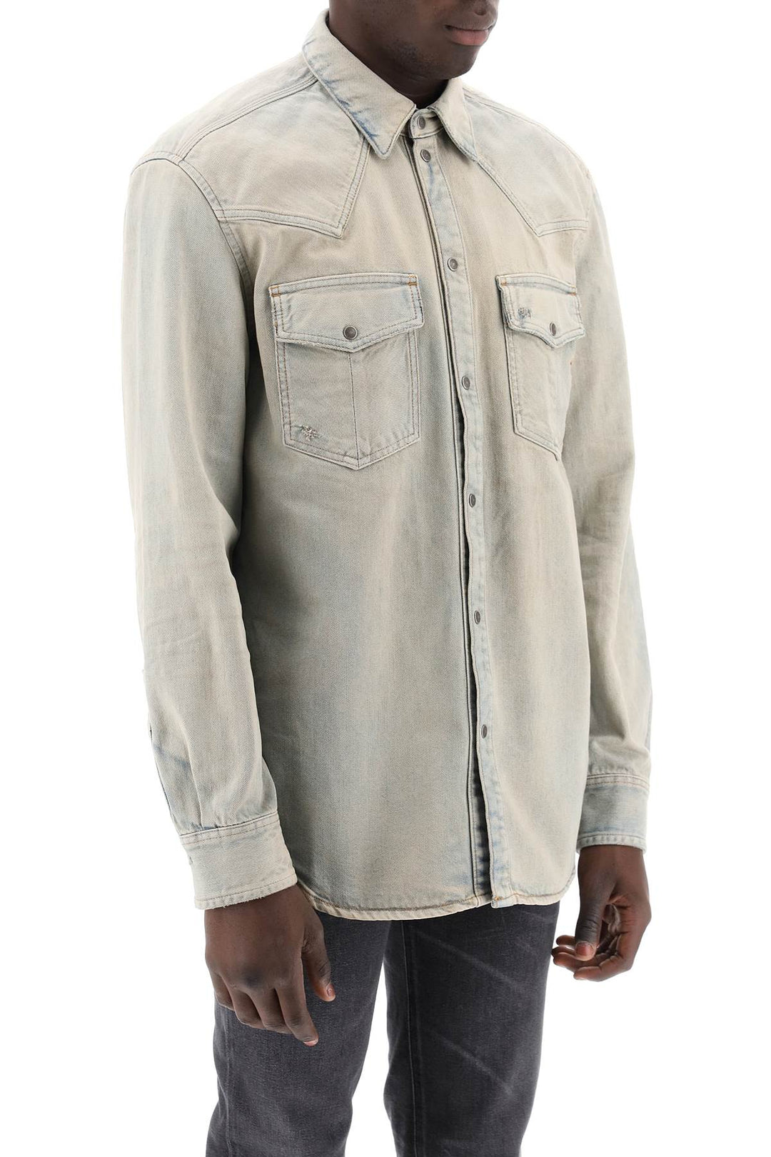 Overshirt D Ocean In Denim