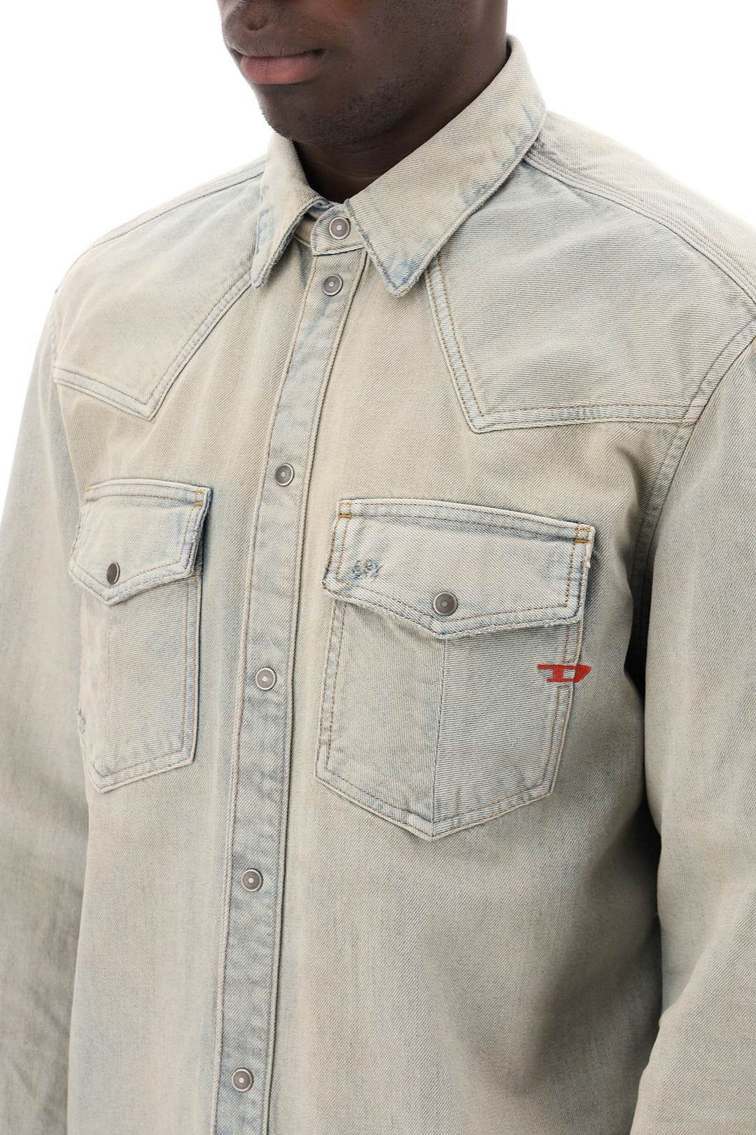 Overshirt D Ocean In Denim