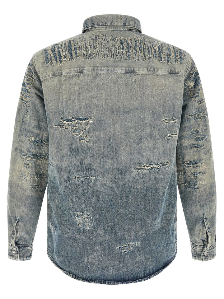 Diesel D-Simply Shirt and Blouse - Blue | 3ba5ff51f3ae5555e94d8fb9a4a03e8eadbb080f