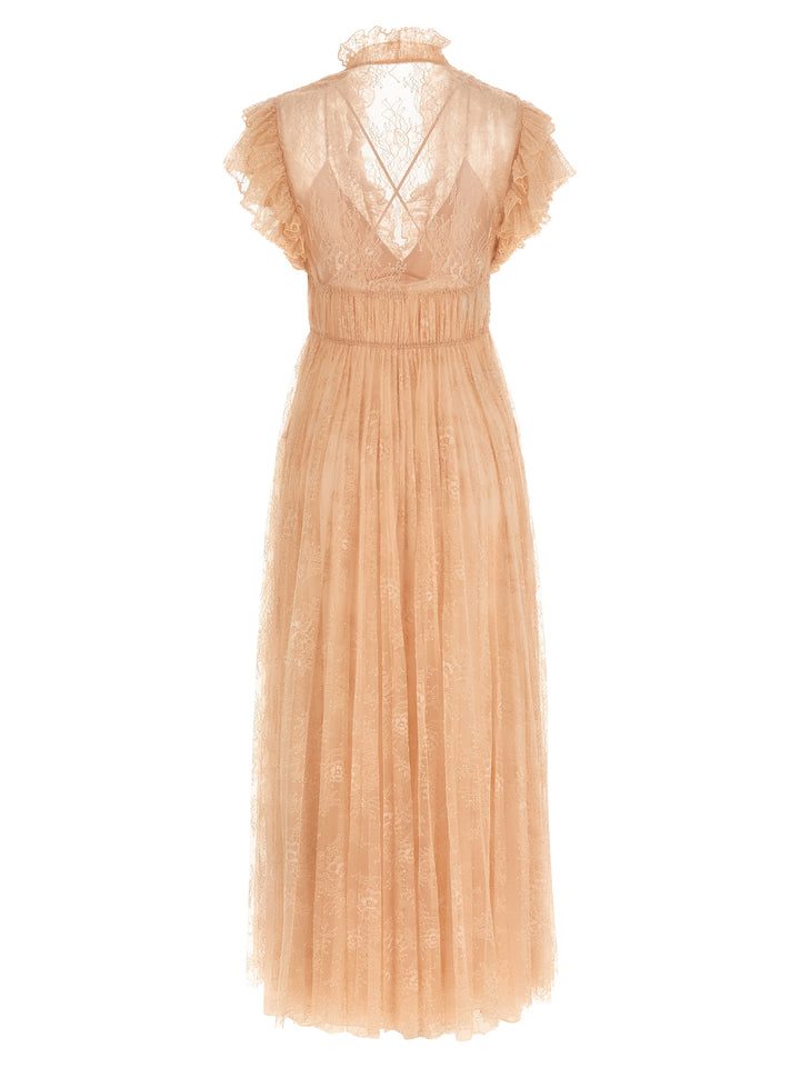 Alberta Ferretti Lace Dress Dresses - Pink | 16f054b40916318f5096f48737392f3f21752221