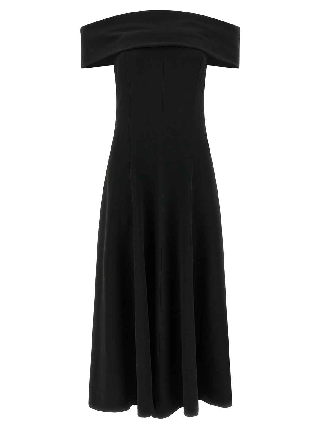 Alberta Ferretti Cady Dress Dresses - Black | 0e82aabf7c0c0c95083a1a6813553e5a3c459c7d
